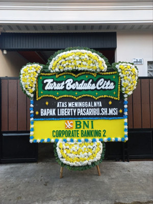 Papan Bunga Duka di Cukanggalih