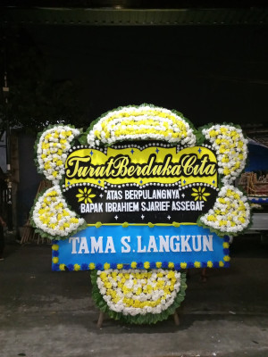Papan Bunga Duka di Cukanggalih