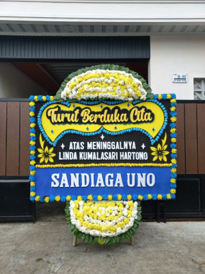 Papan Bunga Duka di Cukanggalih